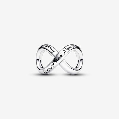 Forever &amp; Always Infinity Charm