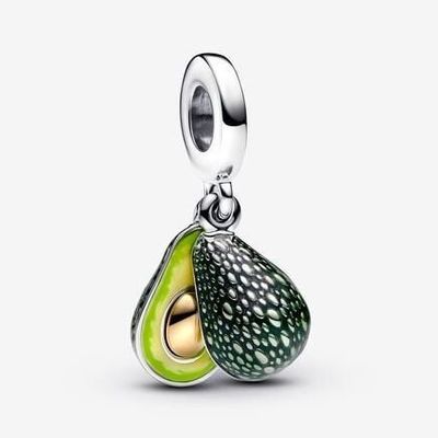 Avocado Double Dangle Charm