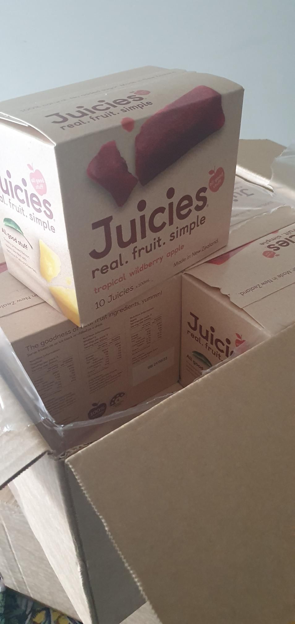 Juicies ice blocks
