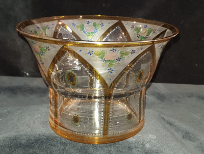 Haida Glass Bowl, German, 1930s