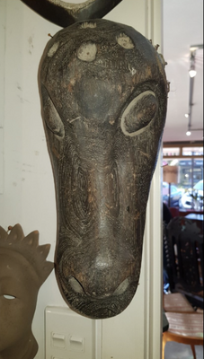 Ancient Indian Mask Of A Horse