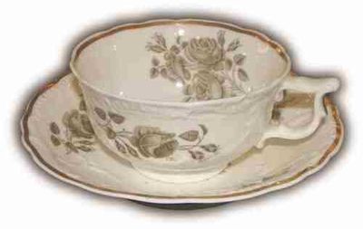 Cup And Saucer, 1830s