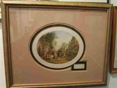 Original Le Blond Oval &ldquo;Please Remember The Grotto&rdquo;, Ca. 1870