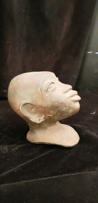 African Bronze Head