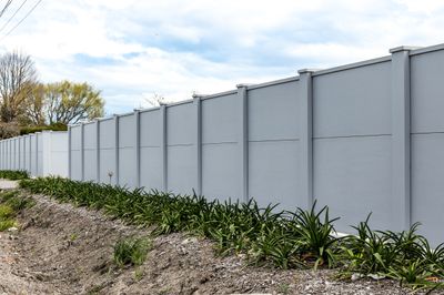 Solid Panel Fence