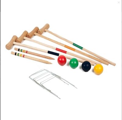Easy Days  Wooden Junior Croquet Set