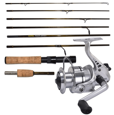 Kilwell Fly/Spin Combo Pack Away with LCAT2500 Reel