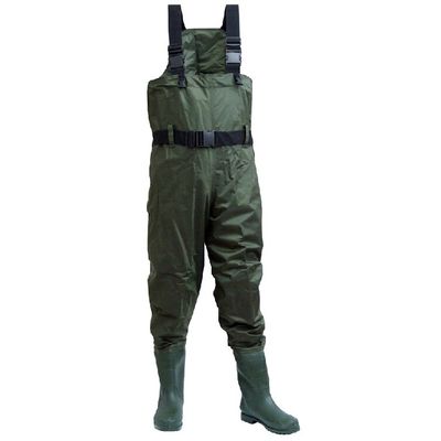 Kilwell Chest Wader, Olive, Cleat Sole