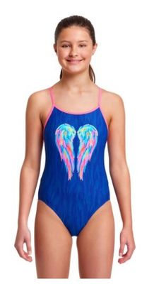 Girl&#039;s Diamond Back One Piece Icarus Wings