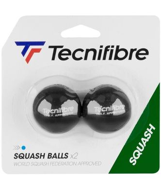 Tecnifibre Squash Balls Blue Dot - 2pk
