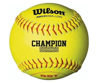 Wilson Champion Series Softball Leather Cover