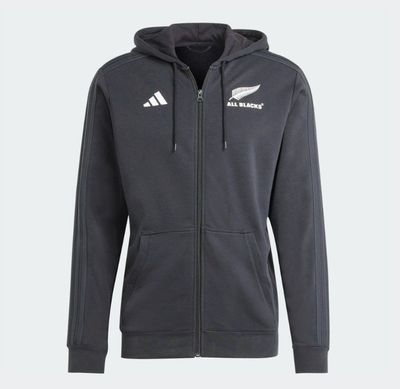 Adidas All Blacks Full Zip Hoodie