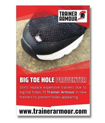 Trainer Armour Big Toe Hole Preventer