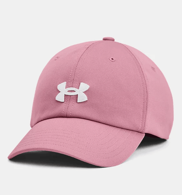 Under Armour Cap Blitzing Adjustable Pink/White Girls