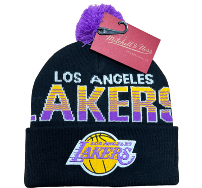 NBA Script Burst Knit Beanie