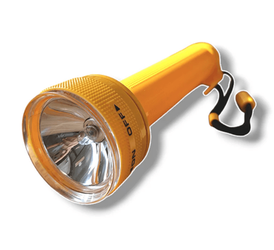 Heavy Duty K-Light Rubber 3 cell Torch