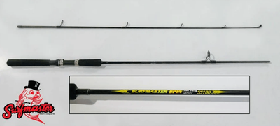 Surfmaster Spin Rod 1.80m and Kilwell Black Shadow Spin Reel 330 Combo