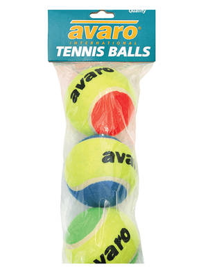 Avaro Tennis Balls Coloured