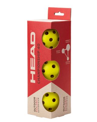 Head Outdoor PickleBalls 3 Pack