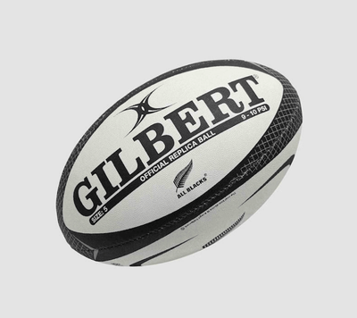 Gilbert All Blacks Replica Match Rugby Ball Size 5