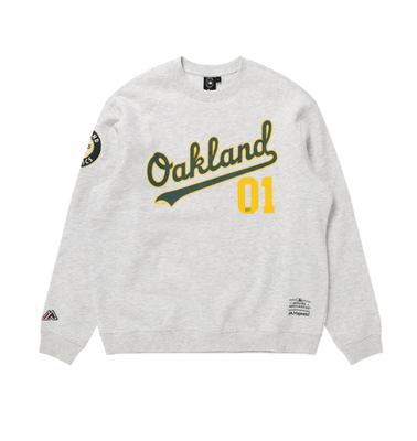 Oakland Athletics Script Number Crew
