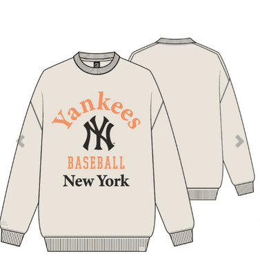 Majestic NY Yankees Vintage Crew Neck