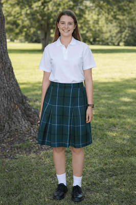 Bocini Girls White Polo