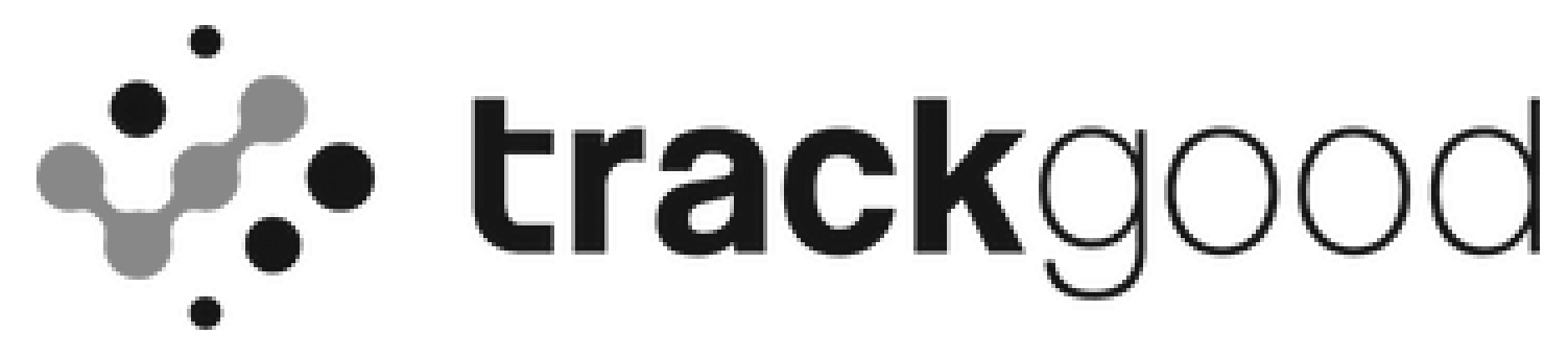SaaS client CFO 4 U works with. VCFO services for SaaS and deep-tech start-ups. Trackgood logo.