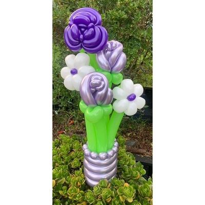 Purple Shein flower vase