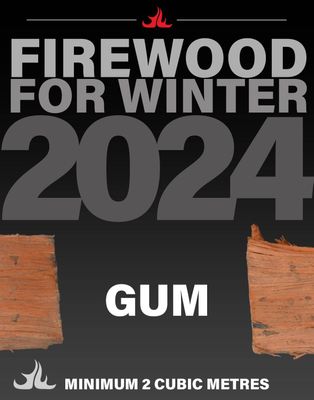 GUM &ndash; WINTER 2024 FIREWOOD per cubic metre: