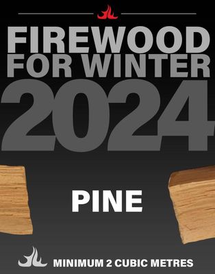 PINE &ndash; WINTER 2024 FIREWOOD per cubic metre: