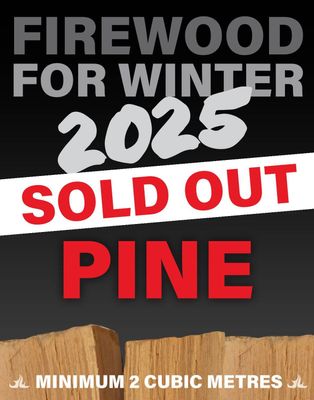 DRY PINE - per cubic metre: