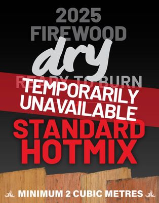 DRY STANDARD HOTMIX - per cubic metre: