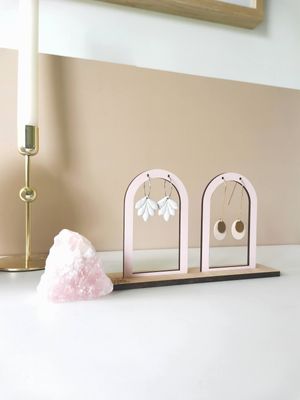 Open Arch Earring Stand - Pair