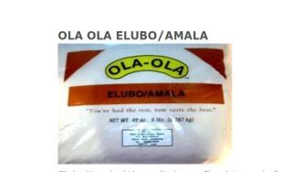 Ola Ola Elubo Amala 2.265kg