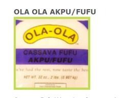 Ola Ola Cassava Fufu/Akpu 1kg