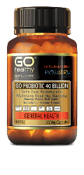 Go Healthy Probiotic 40 Billion 30 Capsules