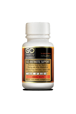 Go Healthy Antibiotic Support Probiotic 40 Billion 14 Capsules