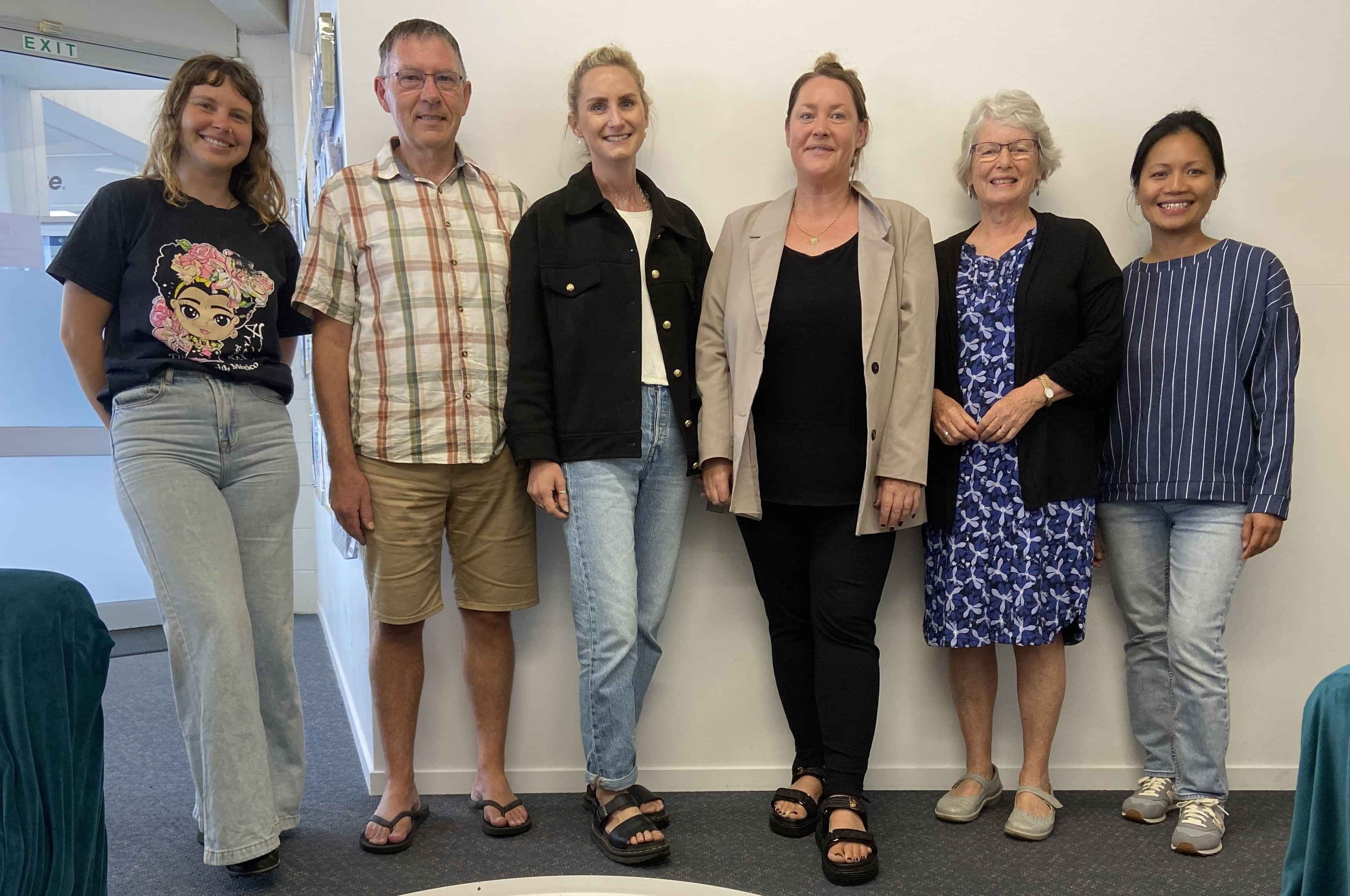 Photo of the Eastern Coromandel Community Services team
