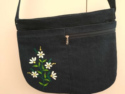 Painted Daisy Bag