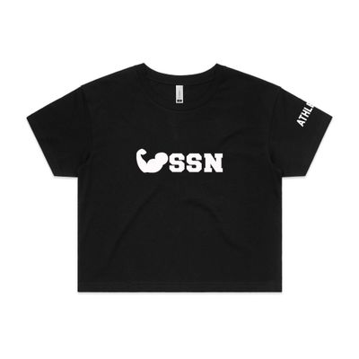 SSN Athletes Womens Crop T-shirt