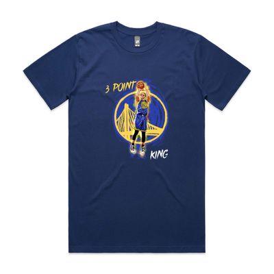 Steph Curry 3 Point King T-Shirt