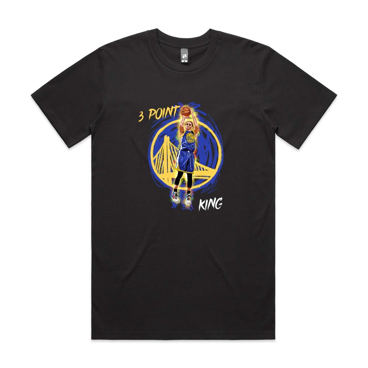 Steph Curry 3 Point King T Shirt Custom Clothing R Designs Ltd