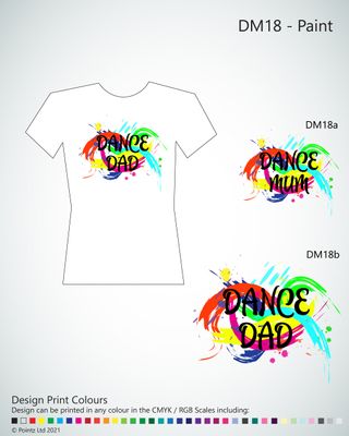 Entourage Tshirt printed with &quot;Paint&quot; design