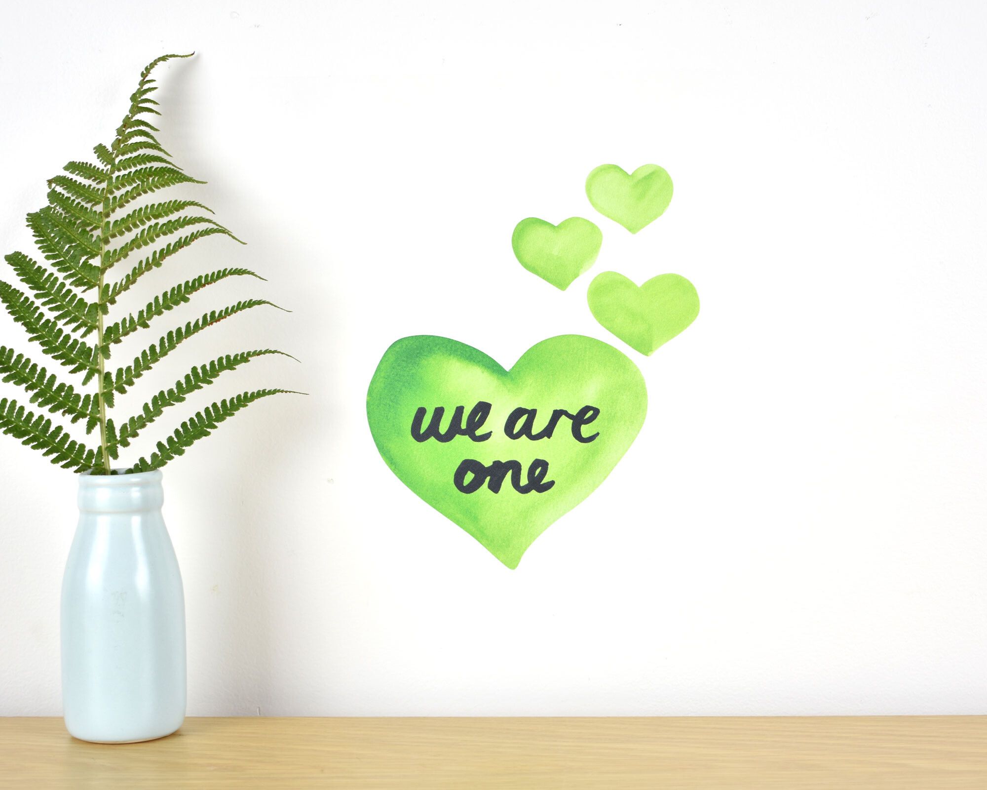 We are one wall decal tiny - fundraising for Christchurch mosque attack victims