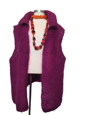 Handcrafted Mohair Vest