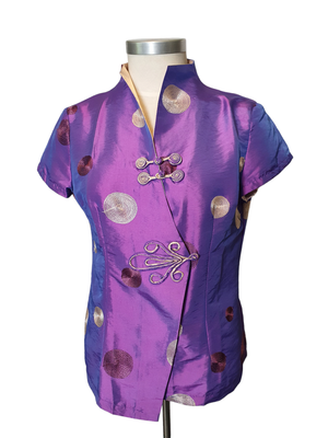 Purple Blossom Tunic