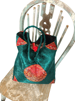 Oriental Themed Tote Bag