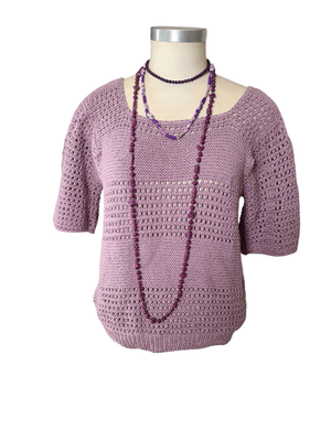 Hand knit top