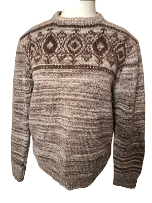 Brown Nordic Knit (NZ 12-14)